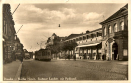 Dresden - Weisser Hirsch Mit Strassenbahn - Dresden