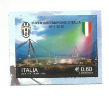 (REPUBBLICA ITALIANA) 2012, JUVENTUS CAMPIONE - Francobollo Nuovo MNH - 2011-20: Neufs