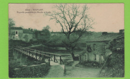 85 - VOUVANT -  LA NOUVELLE PASSERELLE DU MOULIN À SEIGLE - 1929 - Autres & Non Classés