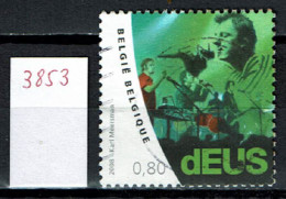 België OBP 3853 - La Musique Belge, Belgische Muziek, Rock, DEUS - Used Stamps