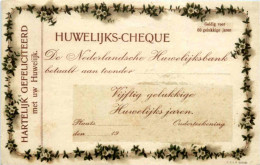 Huweliks Cheque - Geburtstag