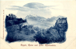 Ragaz - Ruine Und Hotel Wartenstein - Bad Ragaz