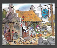 Disney Romania 1985 The 200th Anniversary Of The Birth Of Grimm Brothers MS #2 MNH - Disney
