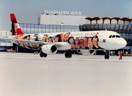 Airbus A321 - Austrian Airlines - +/- 180 X 130 Mm. - Photo De Presse - Luchtvaart