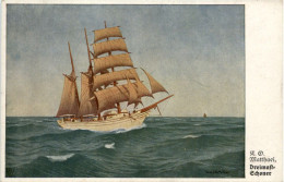 Dreimastschoner - Segelboote