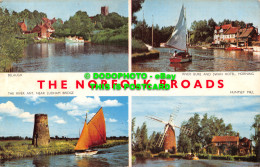 R520523 The Norfolk Broads. Belaugh. Huntset Mill. Horning. River Bure And Swan - Mondo