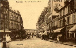 Asnieres - Rue De La Station - Asnieres Sur Seine