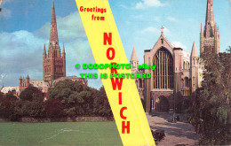 R520200 Greetings From Norwich. Ernest Joyce. EJN 1302. Plastichrome. Colourpict - Mondo