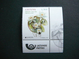 Europa CEPT. Water Lily # Lietuva Litauen Lituanie Litouwen Lithuania # 2024 MNH #4 - Lituania