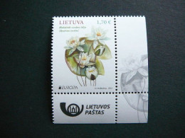 Europa CEPT. Water Lily # Lietuva Litauen Lituanie Litouwen Lithuania # 2024 MNH #4 - Lituanie