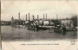 Paris - Les Inondations - La Crecida Del Sena De 1910