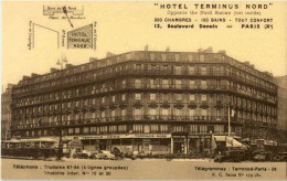 Paris - Hotel Terminus Nord - Cafés, Hoteles, Restaurantes