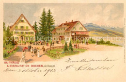 13567350 Horgen ZH Kurhaus Restauration Bocken Horgen ZH - Autres & Non Classés