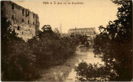 Halle Saale - Blick Von Der Burg Brücke - Halle (Saale)