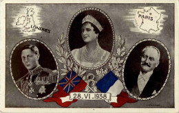 Paris - Visit Of The Queen 1938 - Case Reali