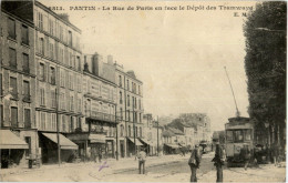 Pantin - La Rue De Paris Tramway - Pantin
