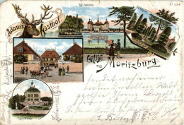 Gruss Aus Moritzburg - Litho - Moritzburg