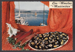 095353/ Les Moules Marinière, Recette En Vers Signée E. Bernard, Ed Lyna, Recette N° 84 - Küchenrezepte