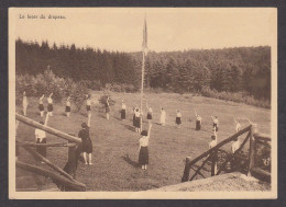 070849/ LOUETTE-SAINT-PIERRE, Camp De Vacances *Les Fauvettes*, Le Lever Du Drapeau - Gedinne