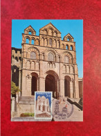 Carte MAXIMUM 1980 LE PUY CATHEDRALE - 1980-1989