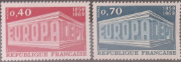 France Yvert 1598-1599** Année 1969 MNH. - Unused Stamps