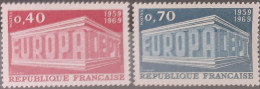 France Yvert 1598-1599** Année 1969 MNH. - Neufs