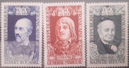 France Yvert 1590-1591-1592** Année 1969 MNH. - Neufs