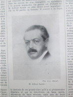 1924 ALFRED SAVOIR  Acteur Dramatique Théatre - Ohne Zuordnung