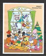 Disney Sierra Leone 1995 Mickey's Christmas Party MS MNH - Disney