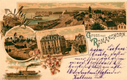 13566834 Romanshorn TG Hypo Bank Postgebaeude Kirche Schloss Romanshorn TG - Autres & Non Classés