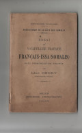 Essai Vocabulaire Pratique Français Issa Somalis Henry Administrateur Colonial 1897 - Ohne Zuordnung