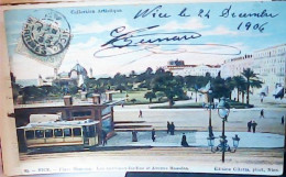 FRANCE  NICE : Place Massena, Tram Gros Plan VB1906 JV6256 - Markten, Pleinen