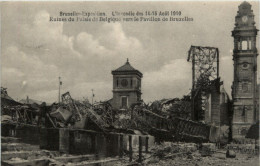 Bruxelles - Esposition - Incendie 1910 - Andere & Zonder Classificatie