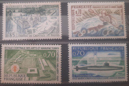 France Yvert 1584-1609-1614-1615** Année 1969 MNH. - Neufs