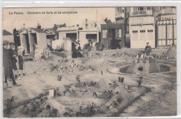 La Panne. Concours De Forts Et De Sculptures. * - De Panne