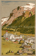 13558804 Engelberg OW Mit Titlis Illustration Engelberg OW - Autres & Non Classés