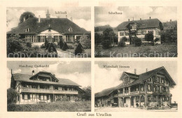 13558791 Ursellen Konolfingen BE Schloessli Schulhaus Handlung Gutknecht Wirtsch - Other & Unclassified