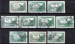 Turkey / Türkei 1921 ⁕ Surcharge - Overprint Mi.686 ⁕ 10v Used - Used Stamps