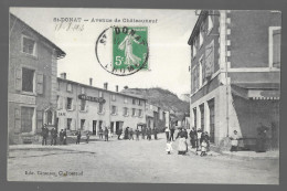Saint Donat, Avenue De Chateauneuf (A17p5) - Autres & Non Classés