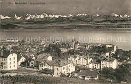 13508102 Neuchatel NE Vue Generale Neuchatel NE - Andere & Zonder Classificatie