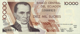 Ecuador P-127 10000 Sucres 1998 UNC - Equateur