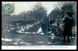 PORTUGAL- CAÇA - S.M. Dom Carlos, Roi De Portugal, Dans Les Tirés De Rambouillet...( Ed. ND. Phot Nº 16) Carte Postale - Autres & Non Classés