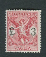 REGNO 1924 SEGNATASSE PER VAGLIA 3 L. ** MNH - Strafport Voor Mandaten