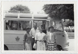 Photo Ancienne, Carrosserie De Bus Touristique Yougoslave Sur Châssis RHD Britannique, Yougoslavie, Années 1950 - Automobili