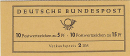 BRD  Heftchenblatt 12 A RLV IV + 13 I Aus Markenheftchen 8, Postfrisch **, Bedeutende Deutsche: Albertus, Luther 1963 - 1951-1970