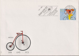 1983 Rad-WM 83, Altenrhein, Zum:CH 703, Mi:CH 703, 100 Jahre Schw. Rad Und Motorfahrer Bund, SRB - UVS - FCS - Cyclisme