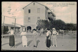 CASCAIS - SÃO JOÃO DO ESTORIL - Jogo Do Croquette. (Editor Alberto Malva )  Carte Postale - Lisboa