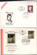 Österreich 1966 MiNr.: 1202; 1203 Ersttag 2 Briefe FDC - FDC