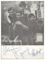 V6169/ The Blackbirds  Beat- Popgruppe  Autogramm Autogrammkarte  60er Jahre - Autogramme