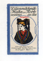 Y7347/ Reklamemarke Seifenfabrik Stuttgart - Berlin, Markgräflerin Ca. 1912 - Stuttgart